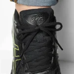 کتونی رانینگ آسیکس ASICS Gel Quantum 360 7 Black Neon Lime - Image 5