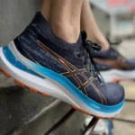 کتونی رانینگ آسیکس asics Gel Kayano 29 MK Indigo Blue Sun Peach - Image 6