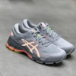 کتونی رانینگ اسیکس Asics Gel Kayano 26 Grey Coral - Image 5
