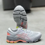 کتونی رانینگ اسیکس Asics Gel Kayano 26 Grey Coral - Image 3