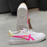 کتونی کژوال اسیکس ASICS Japan Cream Guava - Image 5