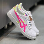 کتونی کژوال اسیکس ASICS Japan Cream Guava - Image 2