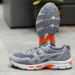 کتونی پیاده رویی اسیکس ASICS Mens Synthetic Gel-Jog Mc Blue Running - Image 5