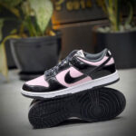 کتونی روزمره نایک Nike dunk low pink foam blak
